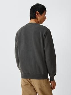 Colorful Standard Classic Organic Cotton Crew Neck Jumper - view 2, Faded Black