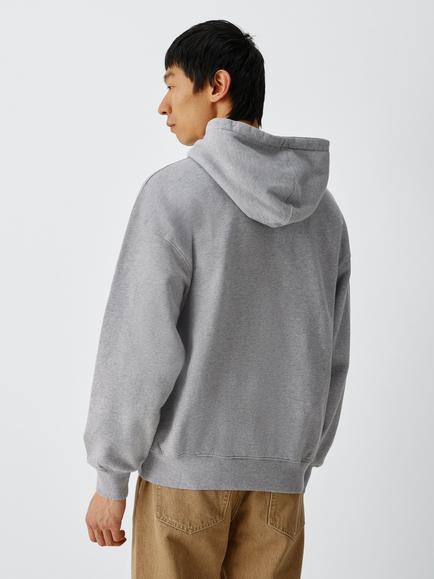 Colorful Standard Cotton Oversized Hoodie, Heather Grey - view 2, Heather Grey