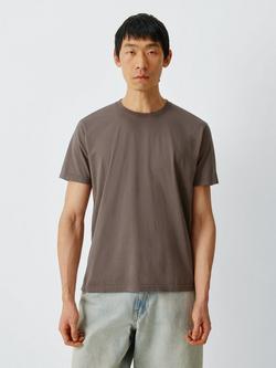 Colorful Standard Regular Fit Short Sleeve Cotton T-Shirt, Cedar Brown