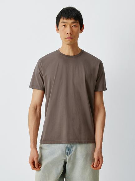Colorful Standard Regular Fit Short Sleeve Cotton T-Shirt, Cedar Brown