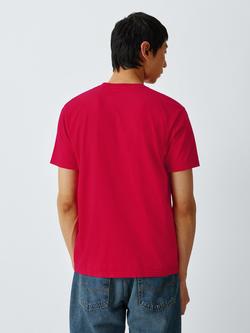 Colorful Standard Classic Cotton T-Shirt, Scarlet Red - view 2, Scarlet Red