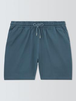 Colorful Standard Organic Cotton Twill Shorts, Petrol Blue