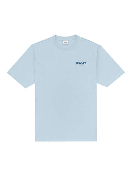 Parlez Willford Crew Neck Cotton T-Shirt, Cloud, Cloud
