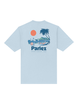 Parlez Willford Crew Neck Cotton T-Shirt, Cloud - view 2, Cloud