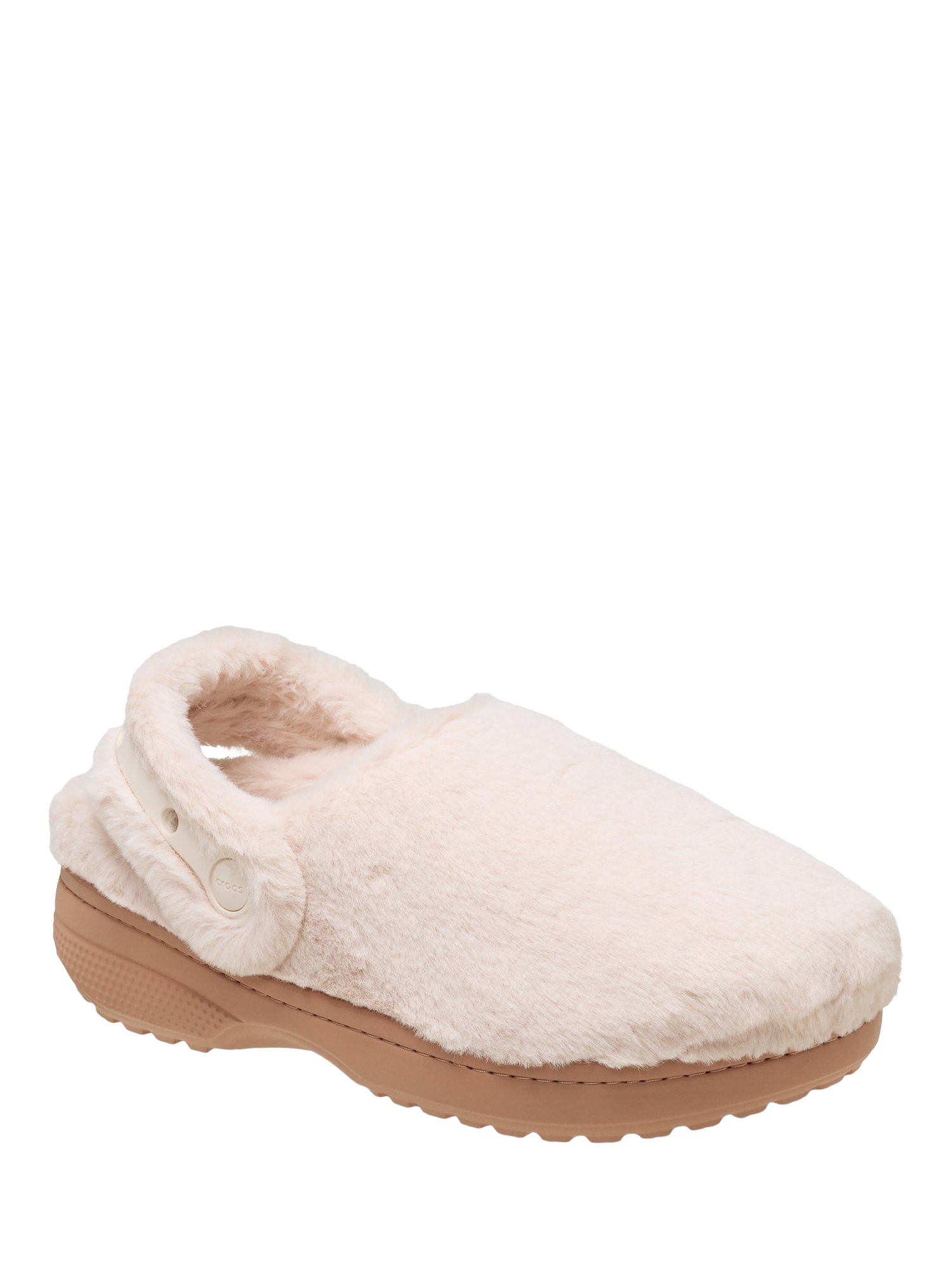 Product image 2 of 6, which shows Crocs Classic Unfurgettable Clogs, Natural, 3