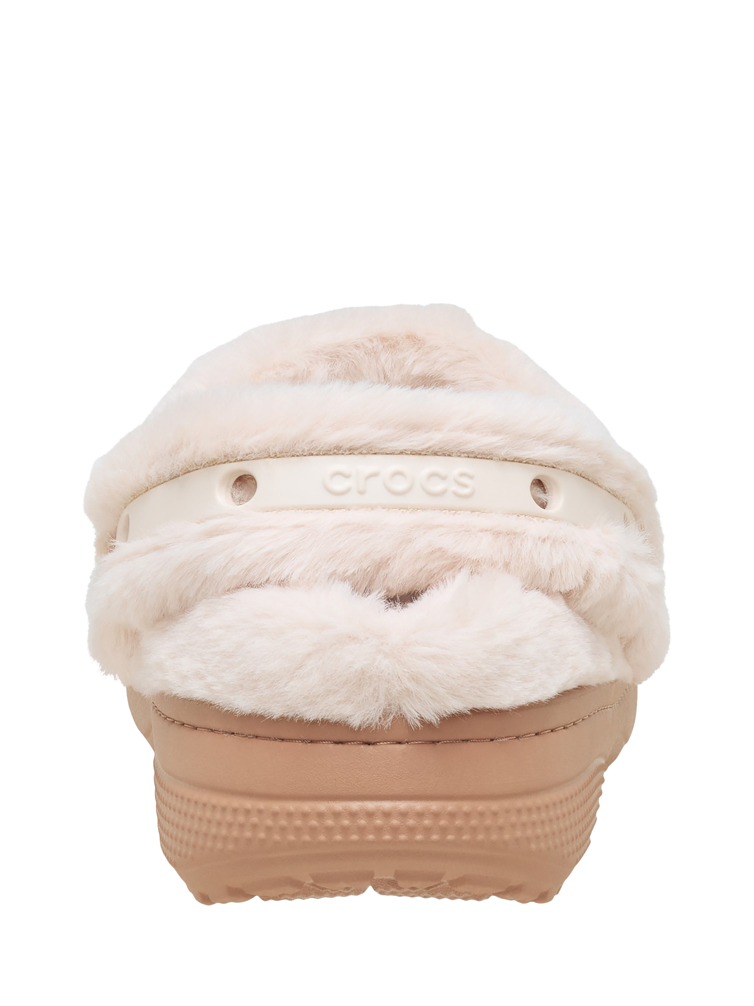 Product image 3 of 6, which shows Crocs Classic Unfurgettable Clogs, Natural, 3