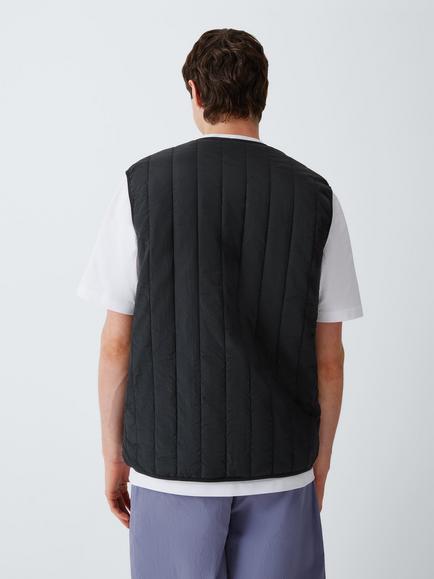 Parlez Rotate Fleeve Reverse Gilet, Mellow Black - view 2, Mellow Black