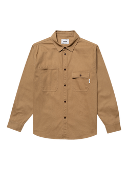 Parlez Springfield Cotton Regular Fit Shirt, Sand, Sand