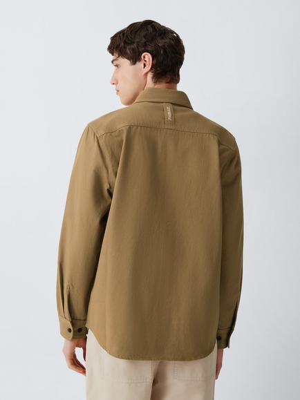Parlez Springfield Cotton Regular Fit Shirt, Sand - view 2, Sand