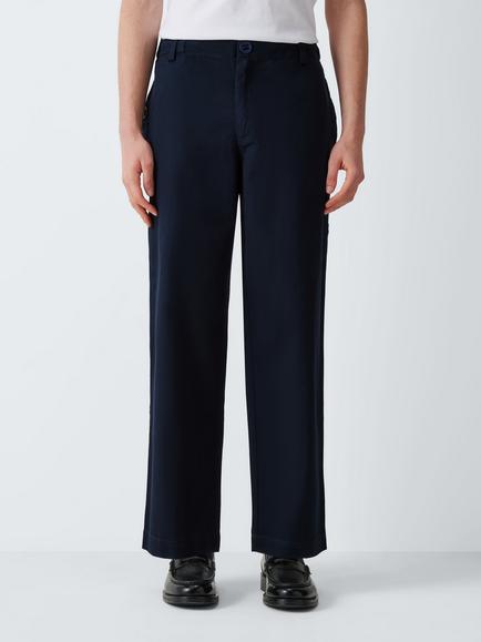 Parlez Basecamp Cotton Trousers, Midnight, Midnight