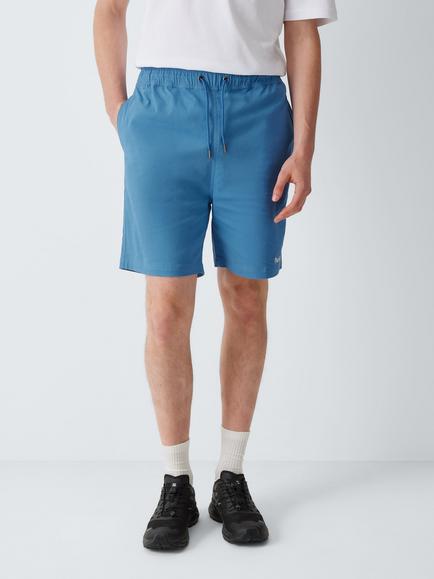 Parlez Arc Cotton Shorts, Lagoon, Lagoon