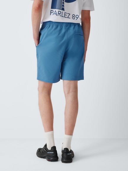 Parlez Arc Cotton Shorts, Lagoon - view 2, Lagoon