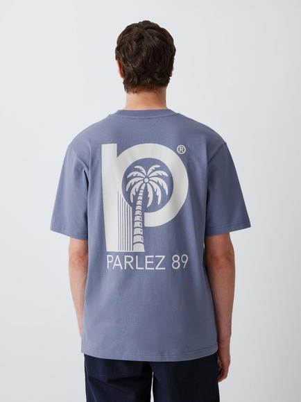 Parlez Delray Cotton Regular Fit Short Sleeve Logo T-Shirt, Purple Haze - view 2, Purple Haze