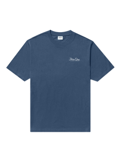 Parlez Vacancy Cotton Graphic T-Shirt, Lagoon, Lagoon
