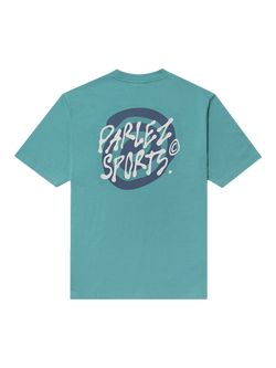 Parlez Flow Cotton Regular Fit Short Sleeve Graphic T-Shirt, Leaf - view 2, Leaf