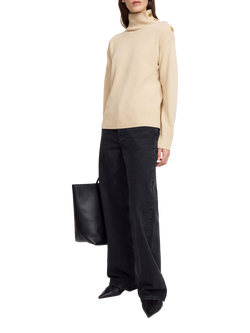 By Malene Birger Vanilla Pure Wool Jumper, Beige