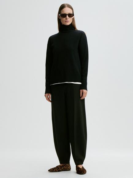 By Malene Birger Vanilla Pure Wool Jumper, Black