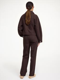 By Malene Birger Villies Denim Jacket - view 2, Brown