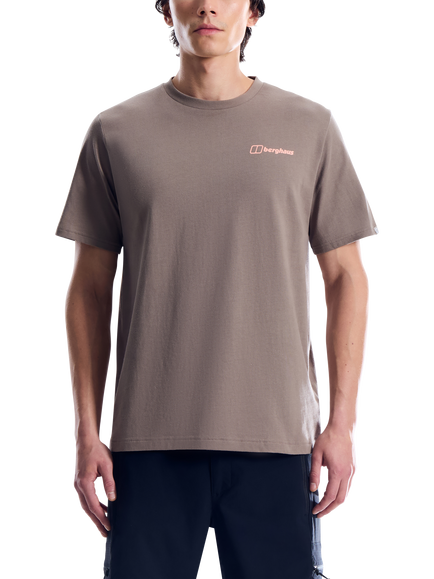 Berghaus Mountain Matrix Essential T-Shirt, Volcanic Ash, Volcanic Ash