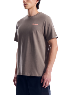 Berghaus Mountain Matrix Essential T-Shirt, Volcanic Ash - view 2, Volcanic Ash