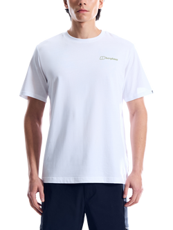 Berghaus Geo Mountainary Essential T-Shirt, Pure White, Pure White