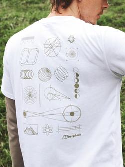 Berghaus Geo Mountainary Essential T-Shirt, Pure White - view 2, Pure White