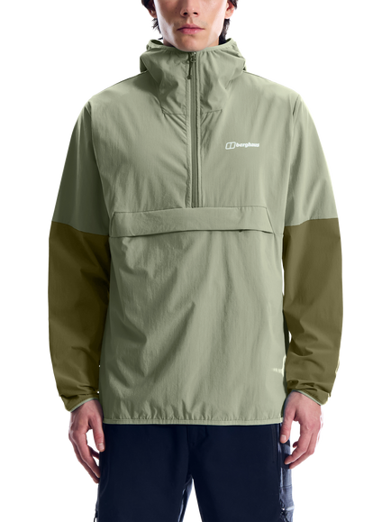 Berghaus Men's Wandermoor Windbreaker Jacket, Wisdom, Wisdom