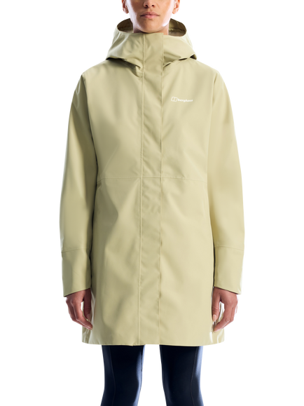 Berghaus Women's Omeara Long Jacket, Breeze, Breeze