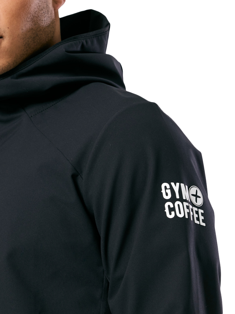 Product image 2 of 6, which shows Gym+Coffee Men's Game Changer Jacket, Black, XXS