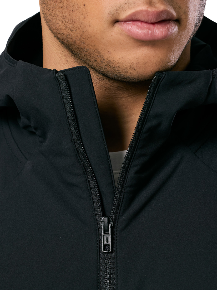 Product image 3 of 6, which shows Gym+Coffee Men's Game Changer Jacket, Black, XXS