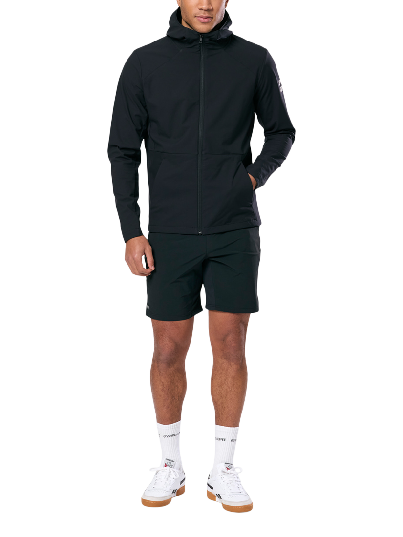 Product image 5 of 6, which shows Gym+Coffee Men's Game Changer Jacket, Black, XXS