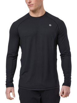 Gym+Coffee Relentless Long Sleeve Top, Black
