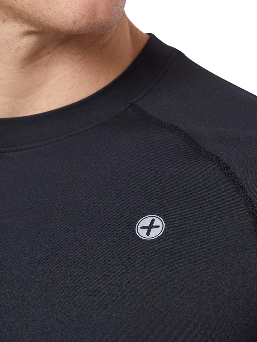 Product image 4 of 6, which shows Gym+Coffee Relentless Long Sleeve Top, Black, XXS