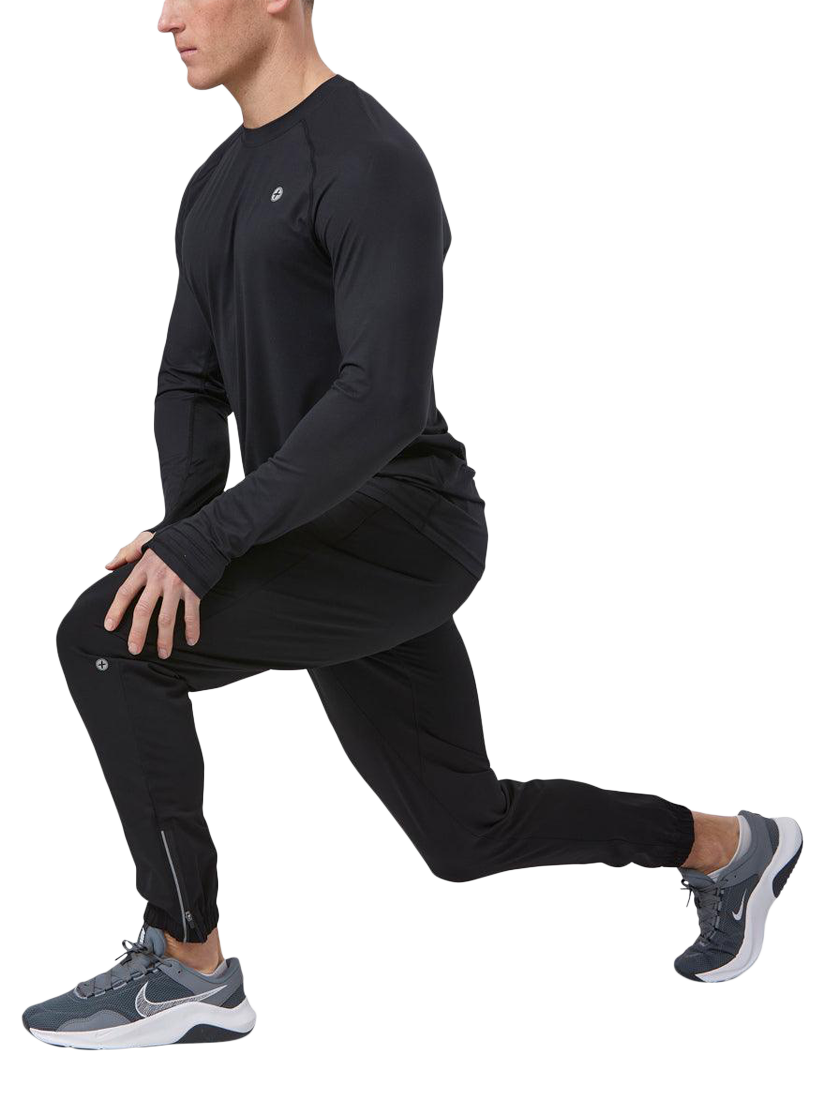 Product image 6 of 6, which shows Gym+Coffee Relentless Long Sleeve Top, Black, XXS