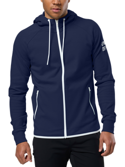 Gym+Coffee Chill Full Zip Hoodie - view 2, Twilight Navy