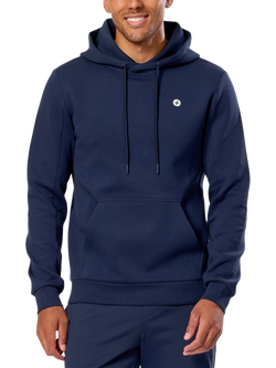 Gym+Coffee Men's Relentless Hoodie, Twilight Navy, Twilight Navy