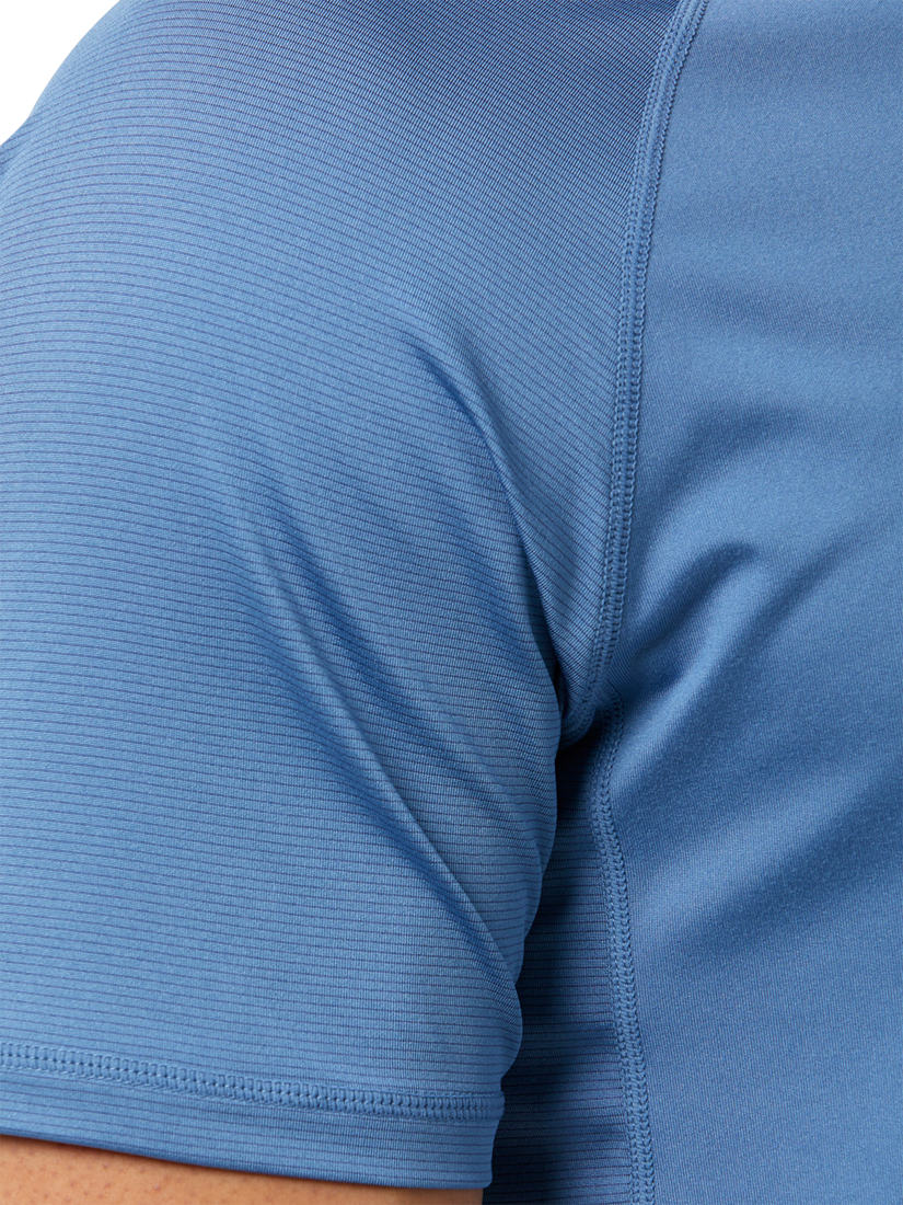 Product image 5 of 10, which shows Gym+Coffee Relentless T-Shirt, Oasis Blue, XXS