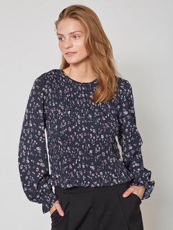Sisters Point Nix Floral Top, Navy/Multi, Navy/Multi