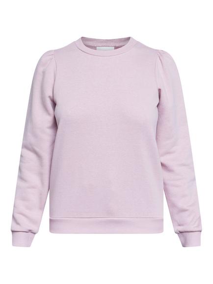 Sisters Point Peva Puff Sleeve Sweatshirt, Dusty Blush