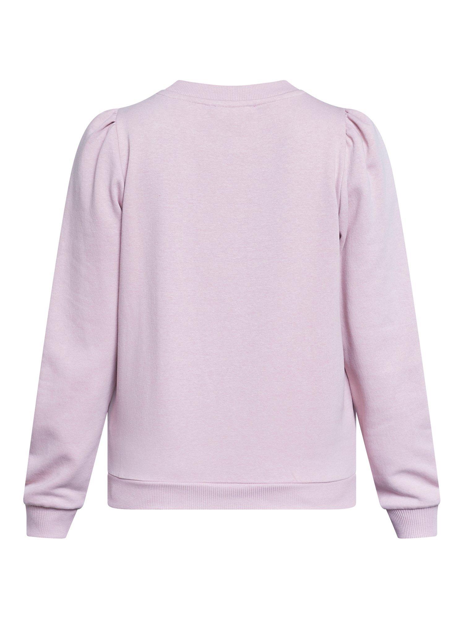 Product image 2 of 2, which shows Sisters Point Peva Puff Sleeve Sweatshirt, Dusty Blush, XS