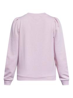 Sisters Point Peva Puff Sleeve Sweatshirt - view 2, Dusty Blush