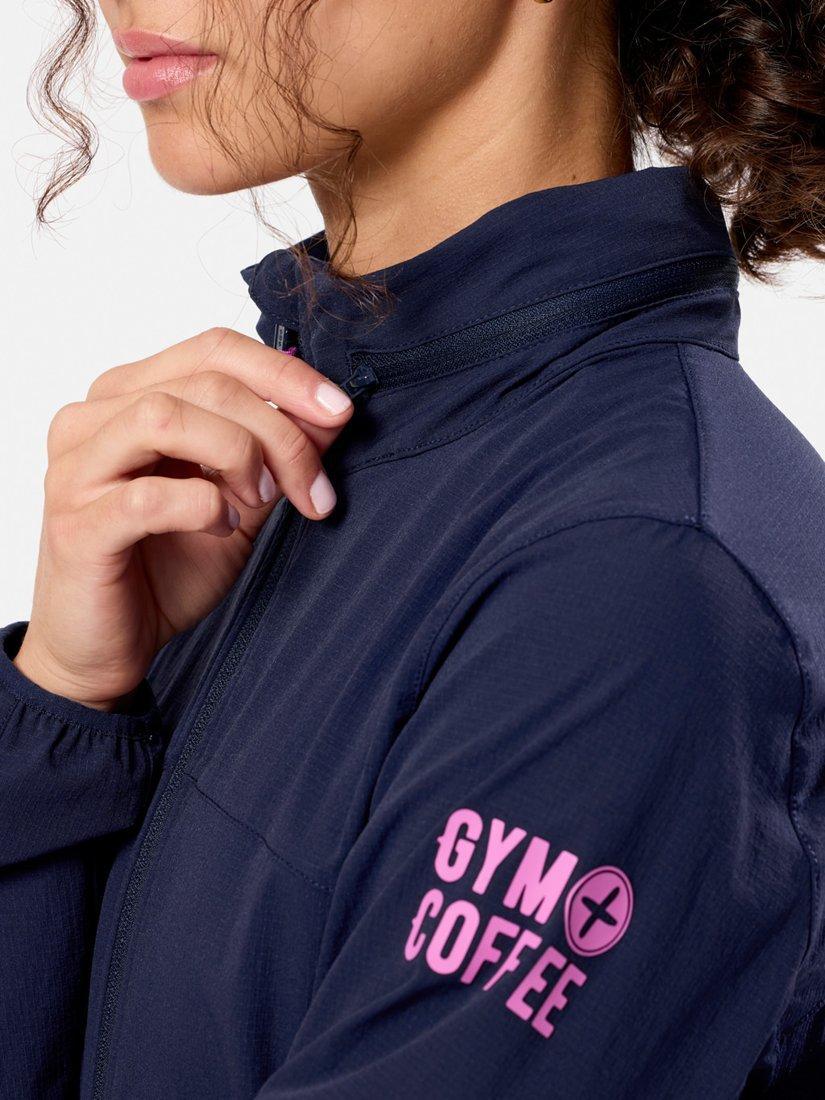 Product image 7 of 8, which shows Gym+Coffee Celero Jacket, Twilight Navy, XXS