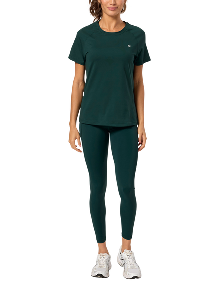 Gym+Coffee Women's Relentless T-Shirt, Amazon Green - view 2, Amazon Green