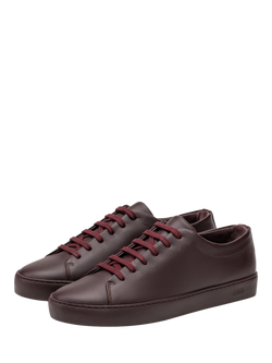 JAK Royal Leather Trainers, Vino - view 2, Vino