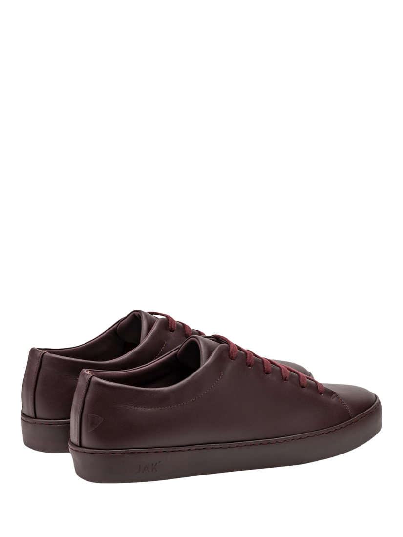 Product image 3 of 4, which shows JAK Royal Leather Trainers, Vino, EU40