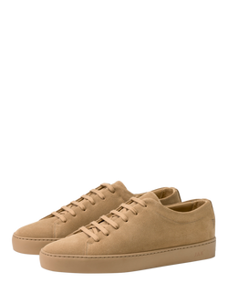 JAK Royal Suede Trainers, Sand - view 2, Sand