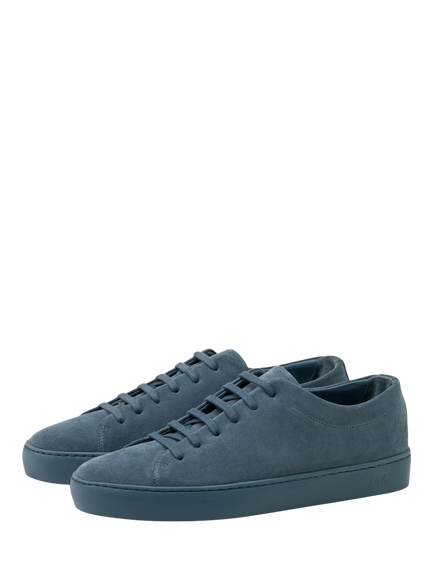 JAK Royal SD Suede Trainers, Ocean - view 2, Ocean