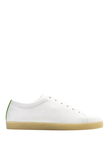 JAK Royal Lite Leather Trainers, Mint, Mint