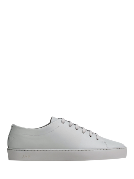 JAK Royal Leather Trainers, Light Grey, Light Grey