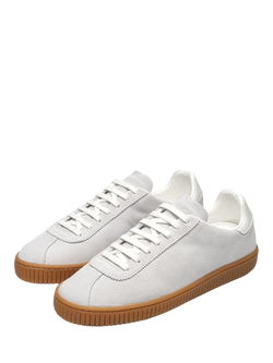 JAK Flow Suede Trainers, Ice - view 2, Ice